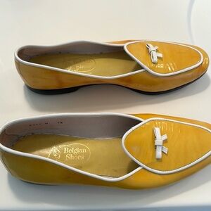 Yellow Belgian Shoes